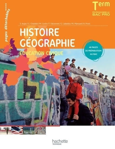 Livrenpoche : Histoire géographie Éducation civique Terminale bac pro - Collectif - Livre