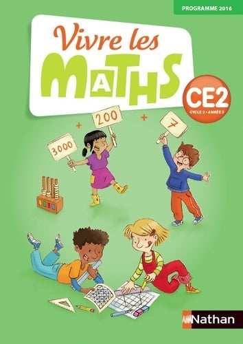 Livrenpoche : Vivre les maths CE2 cycle 2 fichier d'activités - programme 2016 - Jacqueline Jardy - Livre