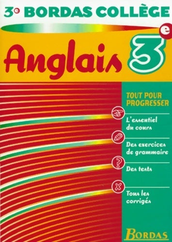 Livrenpoche : Anglais 3e - Collectif - Livre