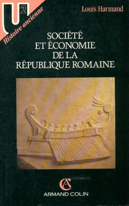 Livrenpoche : Société et économie de la république romaine - Louis Harmand - Livre