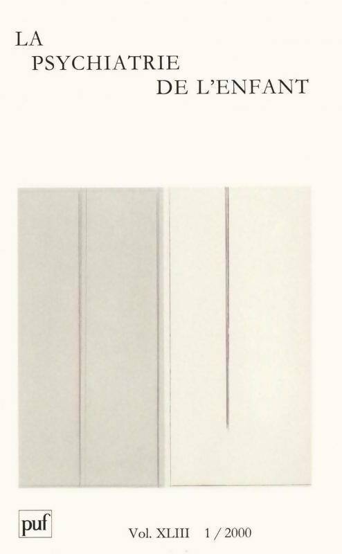 Livrenpoche : La psychiatrie de l'enfant volume xliii - Puf - Livre