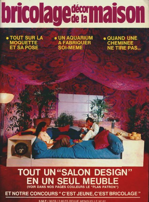 Livrenpoche : Bricolage décor de la maison  n°82 : Tout un "salon design" en un seul meuble - Collectif - Livre