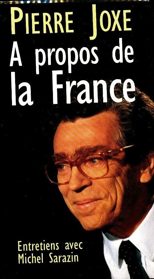 Livrenpoche : A propos de la France - Pierre Joxe - Livre