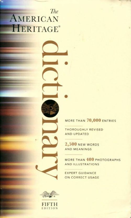 Livrenpoche : The american heritage dictionary of the english language - Houghton Mifflin Company - Livre