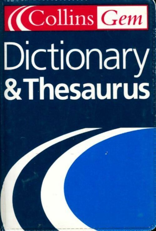 Dcitionary & thesaurus - Anonyme -  Collins Gem - Livre