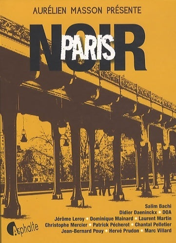Livrenpoche : Paris noir - Aurelien Masson - Livre