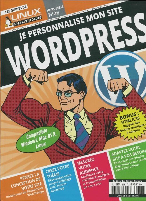 Livrenpoche : Je personnalise mon site wordpress - Collectif - Livre