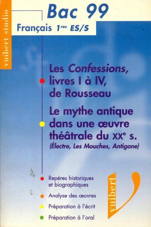 Livrenpoche : Studio 1999 français 1re série es - Brighelli - Livre