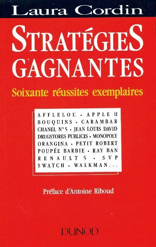 Livrenpoche : Stratégies gagnantes. Soixante réussites exemplaires - Laura Cordin - Livre
