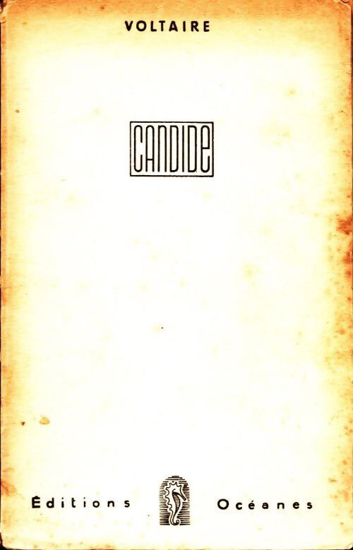 Livrenpoche : Candide - Voltaire - Livre