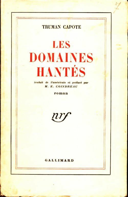 Livrenpoche : Les domaines hantés - Truman Capote - Livre