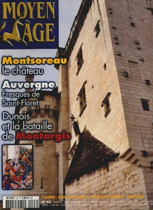 Livrenpoche : Moyen Age n°63 : Montsoreau le château - Collectif - Livre