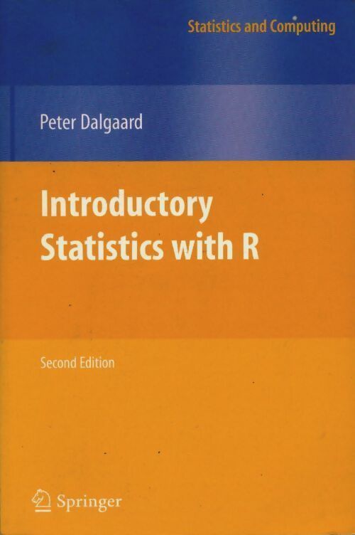 Introductory Statistics with R -  - Livre