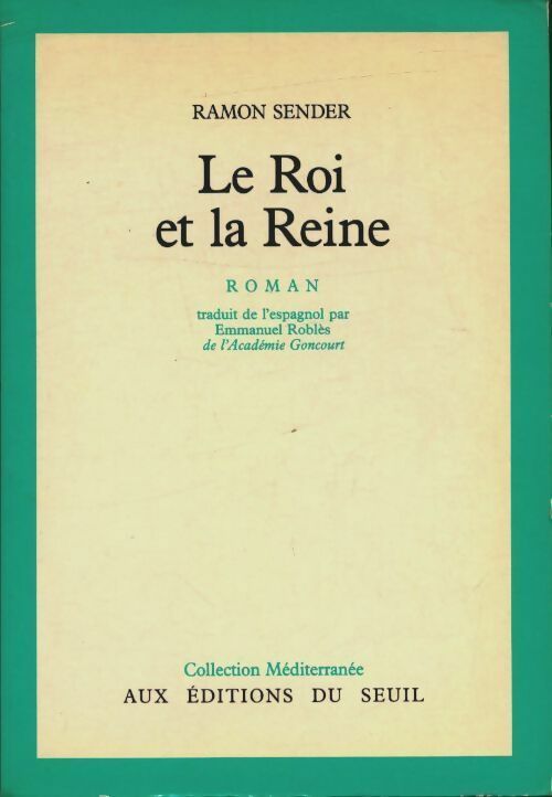 Livrenpoche : Le roi et la reine - Ramon Jose Sender - Livre