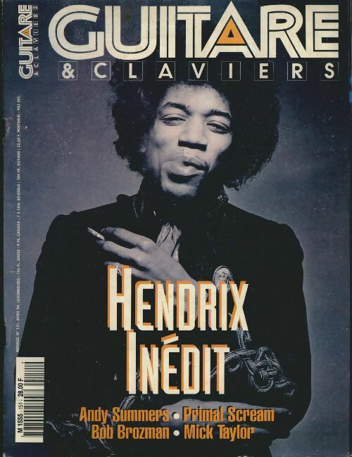 Guitare & Claviers n°151 : Hendrix inédit - Collectif -  Guitare & Claviers - Livre