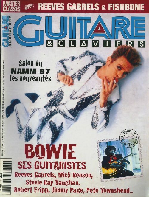 Livrenpoche : Guitare & Claviers n°183 : Bowie, ses guitaristes - Collectif - Livre