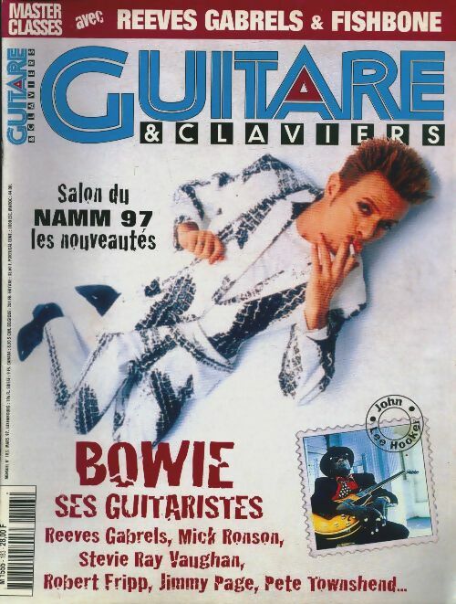 Guitare & Claviers n°183 : Bowie, ses guitaristes - Collectif -  Guitare & Claviers - Livre