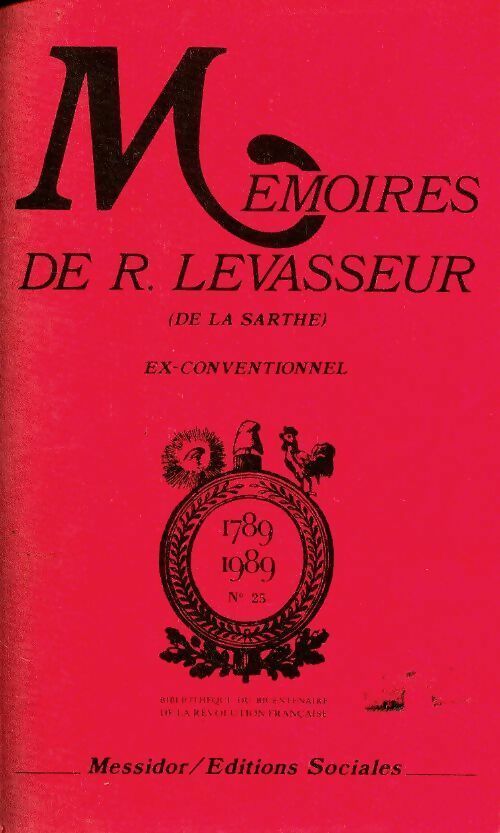 Livrenpoche : Mémoires de R. Levasseur - René Levasseur - Livre