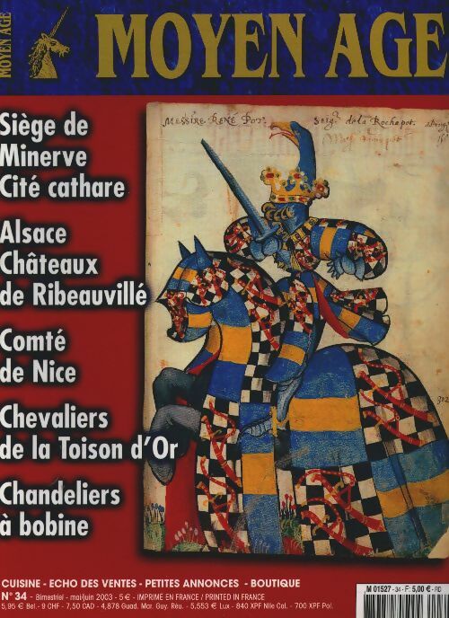 Livrenpoche : Moyen Age n°34 : Siège de Minerve - Collectif - Livre