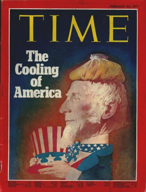 Livrenpoche : Time Vol. 97 n°8 : The cooling of America - Collectif - Livre