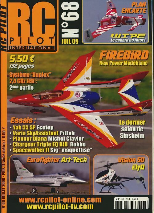 Livrenpoche : RC Pilot n°68 : Eurofighter Art-Tech - Collectif - Livre