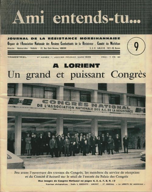 Livrenpoche : Ami entends-tu... n°9  - Collectif - Livre