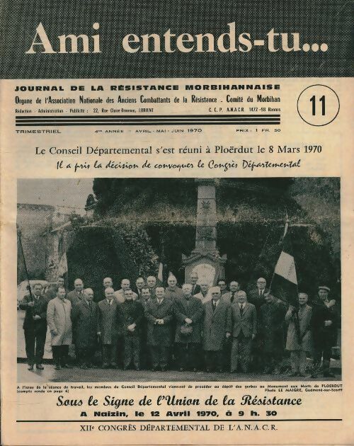 Livrenpoche : Ami entends-tu... n°11  - Collectif - Livre