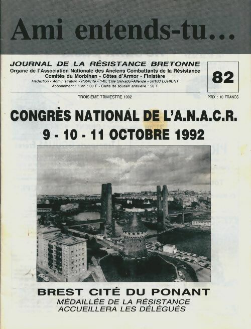 Livrenpoche : Ami entends-tu... n°82  - Collectif - Livre