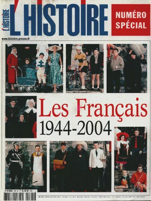 Livrenpoche : L'histoire n°291 : Les français 1944-2004 - Collectif - Livre