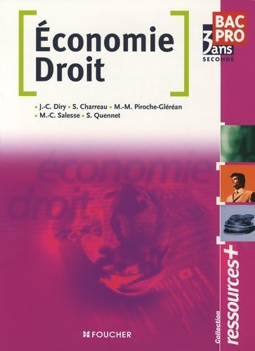 Livrenpoche : Économie droit 2e bac pro - Marie-Claude Salesse - Livre