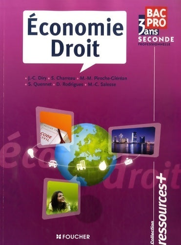 Livrenpoche : Économie - droit Seconde Bac pro - Marie-Claude Salesse - Livre