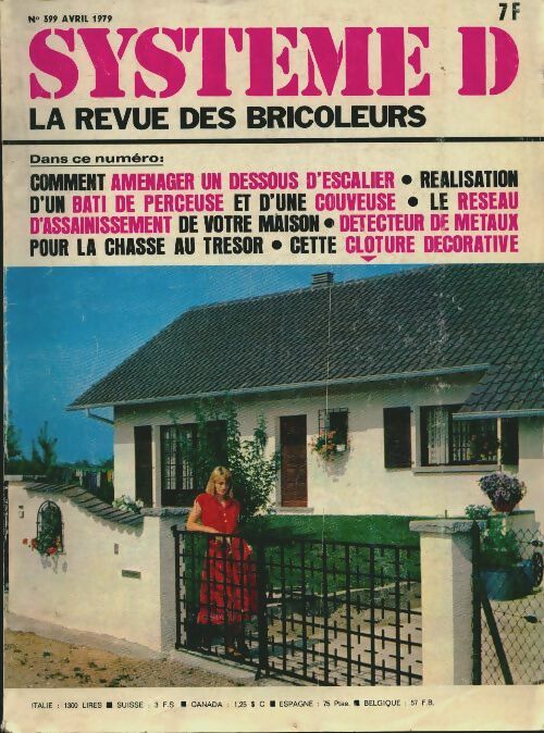 Livrenpoche : Système D n°399 :Comment aménager un dessous d'escalier - Collectif - Livre