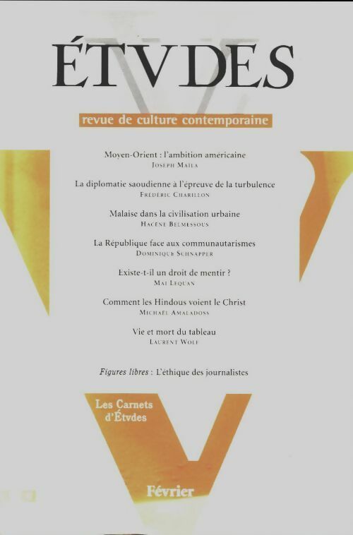 Livrenpoche : Etudes n°4002 - Collectif - Livre
