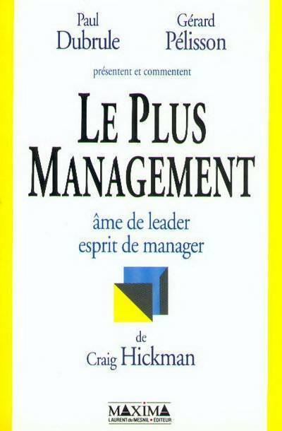 Le plus management - Paul Dubrule -  Maxima - Livre