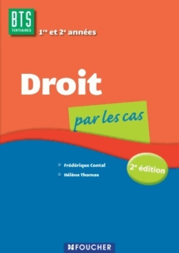 Livrenpoche : Droit par les cas BTS - Hélène Thomas - Livre