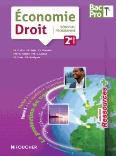 Livrenpoche : Ressources + économie - droit Terminale bac pro - Marie-Claude Salesse - Livre
