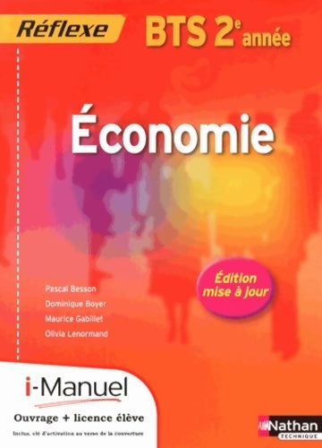 Livrenpoche : économie BTS 2 (poc ref) licen - Pascal Besson - Livre
