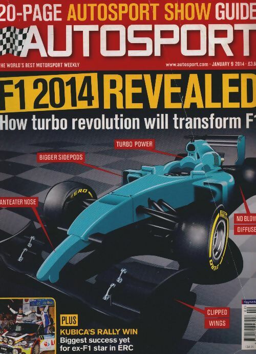 Livrenpoche : Autosport n°2 : F1 2014 revealed - Collectif - Livre