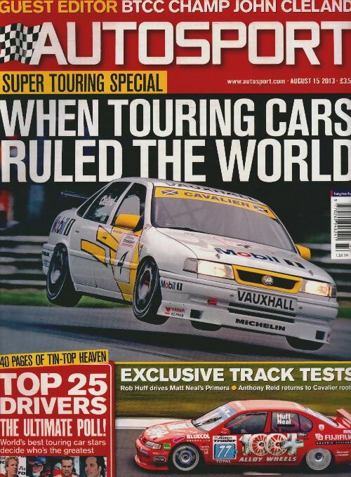 Livrenpoche : Autosport n°33 : When touring cars ruled the world - Collectif - Livre