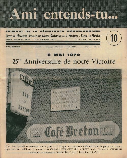 Livrenpoche : Ami entends-tu... n°10  - Collectif - Livre