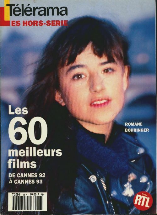 Livrenpoche : Télérama hors-série n°43 : Les 60 meilleurs films de Cannes 92 à Cannes 93 - Collectif - Livre