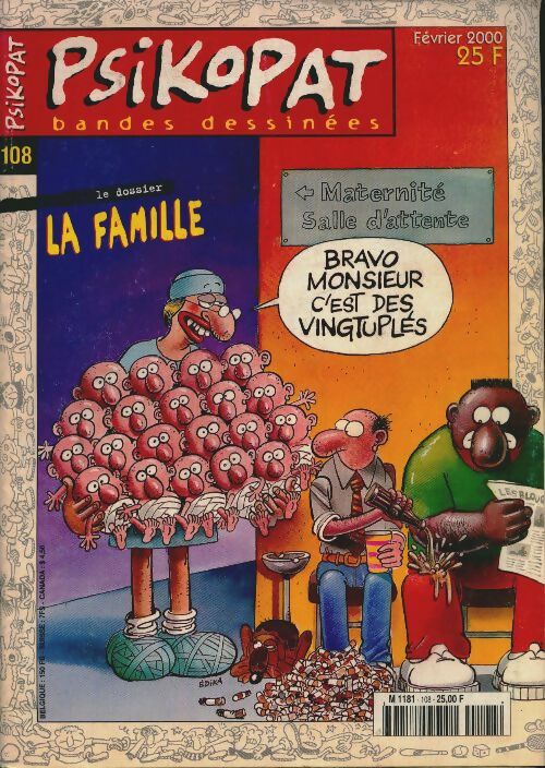Livrenpoche : Psikopat (Revue) n°108 : La famille - Collectif - Livre
