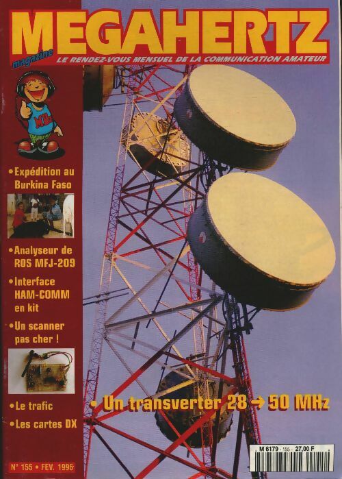 Livrenpoche : Megahertz magazine n°155 : Expédition au Burkina Faso - Collectif - Livre