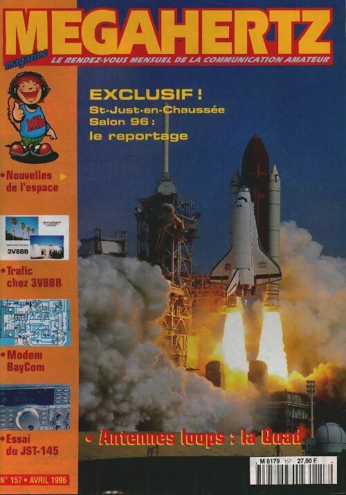 Livrenpoche : Megahertz magazine n°157 : Antennes loops : La Quad - Collectif - Livre