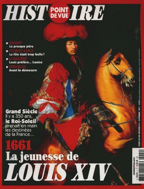 Livrenpoche : Point de Vue Histoire n°9 : 1661 La jeunesse de Louis XIV - Collectif - Livre