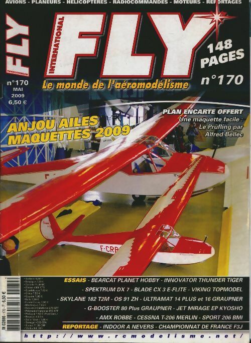 Livrenpoche : Fly International n°170 : Anjou Ailes Maquettes 2009 - Collectif - Livre