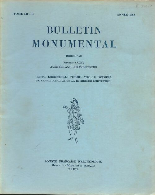 Livrenpoche : Bulletin monumental Tome 141-III - Collectif - Livre