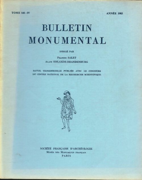 Livrenpoche : Bulletin monumental Tome 141-IV - Collectif - Livre