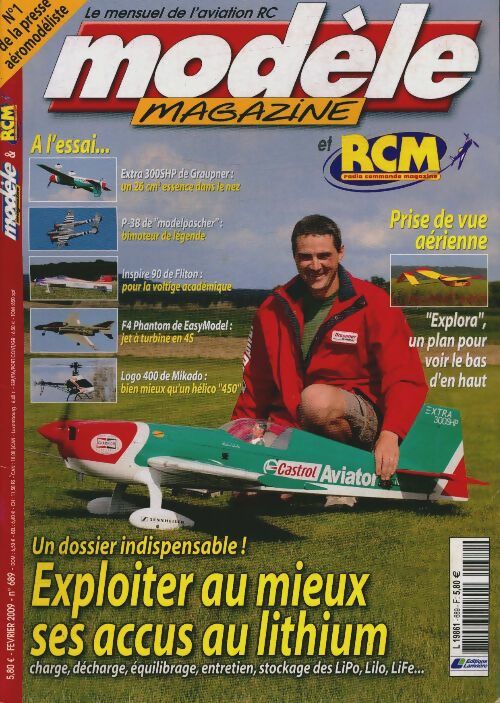 Livrenpoche : Modèle Magazine n°689 : Exploiter au mieux ses accus au lithium - Collectif - Livre