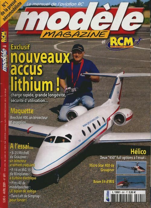 Livrenpoche : Modèle Magazine n°691 : Nouveaux accus lithium ! - Collectif - Livre
